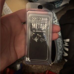 Morbid Metals Surgical Steel Hoop Earrings